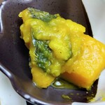 白龍ラーメン - 小鉢　煮カボチャ