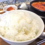 コッテジ - 大盛ご飯