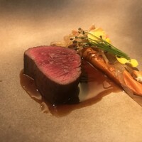 レストランエール - 蝦夷鹿の炭火焼き