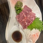 焼肉たかしま - 黒毛和牛ハラミ刺し