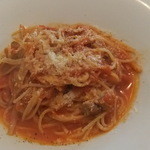 ア ミオ アージョ - 2013年11月　豚バラ肉のラグーとささがき牛蒡のトマトソース