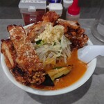 旨辛ラーメン 表裏 - 