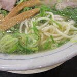 たかばしラーメン - 麺とスープ