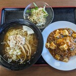 中華食堂 南東風 - マーボー飯セット(2023.12)