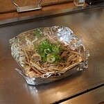 長田タンク筋 - 牡蠣ホイル焼き。