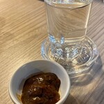 Kushikatsu Senri - いかごろ＋コップ酒(常温)