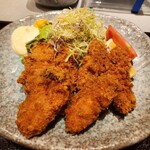 堂間 - 牡蠣フライ定食