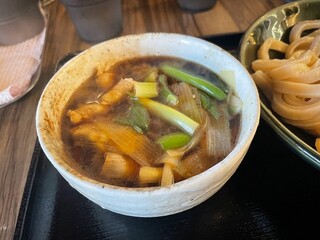 肉汁うどんの南哲 - 肉汁アップ