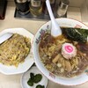 中華料理 福すい - 半チャン＋ラーメン880円