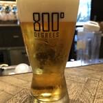 800°ディグリーズ ナポリタン ピッツェリア - オリジナルクラフトビール（セッションペールエール）：７５０円