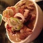 カレー屋アカマル - もつ煮込み