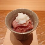 吉い - ブリと辛み大根、酢飯