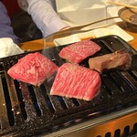 Tokusen Yakiniku Mito Tanaka - ・厚切りカイノミ