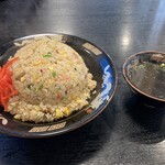 味の終着駅 次郎長 - ニンニクチャーハン(たぶん800円)