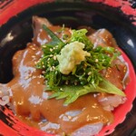 手打ちそば かけはし - 真鯛の胡麻ダレ丼♪