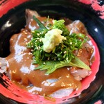 Teuchi Soba Kakehashi - 真鯛の胡麻ダレ丼♪