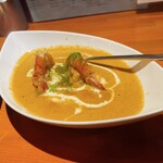 Tandoorbarkamarunigou - 【クリーミー海老カレー】(¥1300)