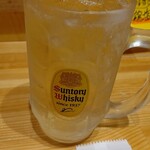 Ishimaru Shouten - 瓶ビールがなく、角ハイで乾杯
