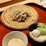 いち太 - おかわりの胡麻だれ蕎麦