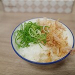 越後つけ麺 維新 - 追い飯は180円。