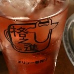 熟成焼肉 格之進 TOKYO - カシスソーダ