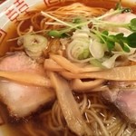 中華そば しば田 - メンマ（2013年11月）