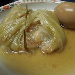 味の四季 - ロールキャベツの中にはトロミがある餡