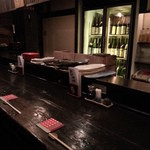 酒盃 - カウンター席