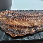 四日市ヒモノ食堂 - 縞ホッケのたまり醤油。