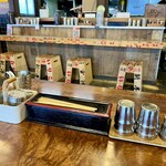 伊吹いりこセンター - 卓上。