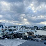 伊吹いりこセンター - 朝の海風が気持ちいい。