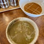 伊吹いりこセンター - 〆はスープ割り。