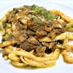 オステリア ダ タカ - 料理写真:マグロほほ肉とフェンネルのシチリア風 ブシアーテ