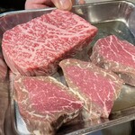 ステーキしま - 本日のお肉
