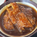 中華そば専門店　広松 - デミカツ丼極小
