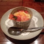ステーキハウス精山 - 2013.11 前菜 丸ごとトマトのグラタン