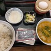 なか卯 - 夫のオ－ダー　豚汁・とろろ・生卵