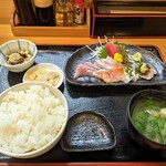 上州 - お刺身盛り合わせ定食