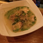 立呑み 浅草 洒落者 - 牛もつ塩煮込み