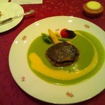 グリル片山 - 鮑のステーキ