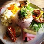 くさかんむり　cafe - 気まぐれランチプレート（１３年１１月）