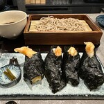 Keshiki - 天むすと鴨南蛮蕎麦