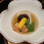 個室和食 東山 - 海老芋豆腐