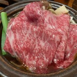 Koshitsu Washoku Higashiyama - 黒部和牛すき焼き