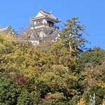 ドライブイン 西村食堂 - 高知城　青空も本物よ