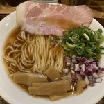 塩そば 九兵衛 - 裏醤油800円+大盛150円