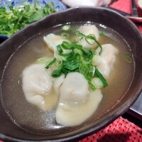 中華旬彩 森本 - ２種ダレのもちもち水餃子