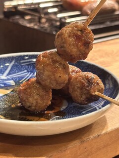 炭火焼鳥 きち蔵 - つくね