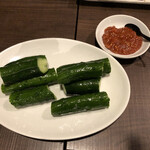 肉山 - 10．冷やしきゅうりと豆味噌