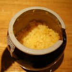 天水らーめん - 刻みニンニクタマネギ